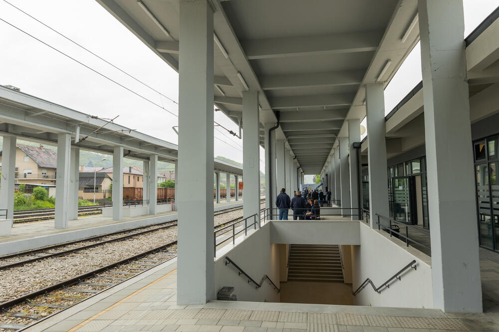 Kontrola putnika i robe na jednoj granici: Željeznička stanica u Bijelom Polju, Foto: ministarstvo kapitalni investicija
