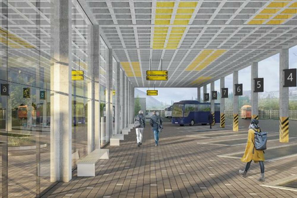 Planirana autobuska stanica u Herceg Novom, peroni, Foto: Opština Herceg Novi
