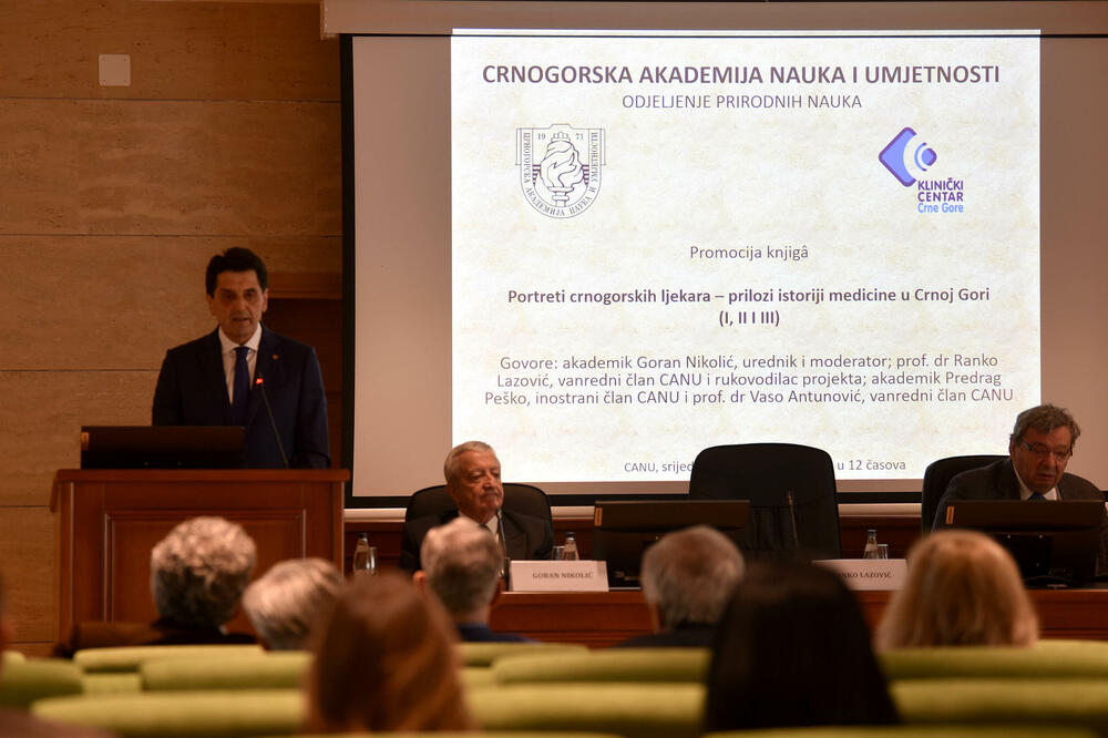 Impresivni rezultati u crnogorskoj medicini do danas ostali nepoznanica velikom dijelu javnosti (Sa promocije edicije), Foto: BORIS PEJOVIC