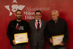 Pulević i Brković dobitnici nagrade "Milovan Đilas"