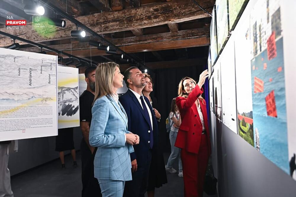 Sa otvaranja postavke u Veneciji, Foto: Vlada Crne Gore