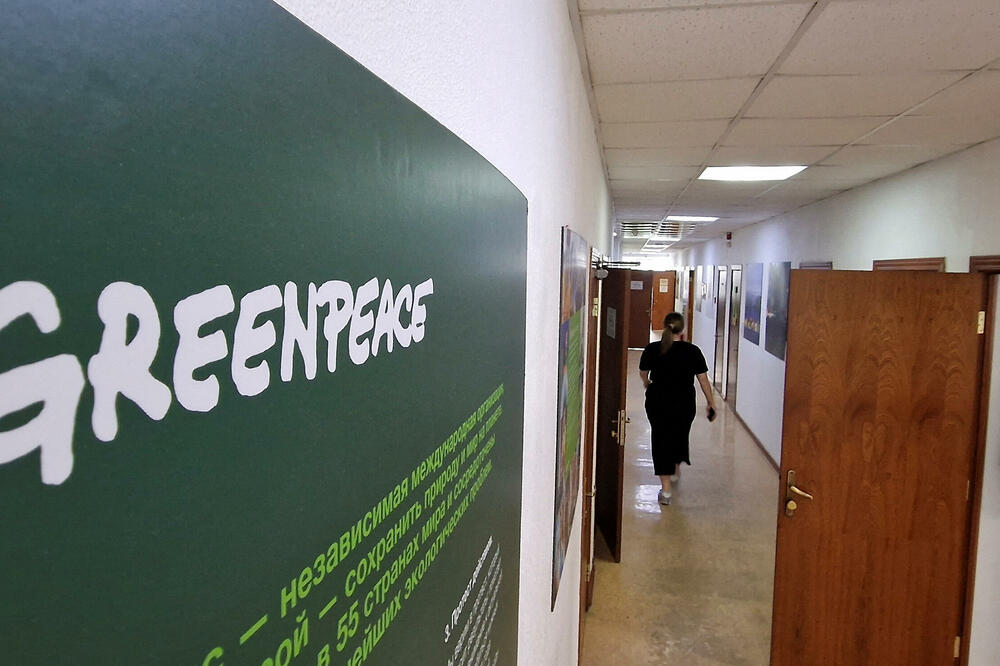 Detalj iz kancelarije Grinpisa u Moskvi, Foto: Reuters