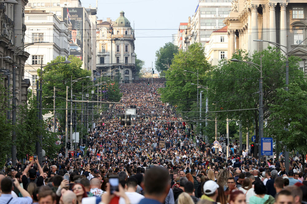 Beograd protest