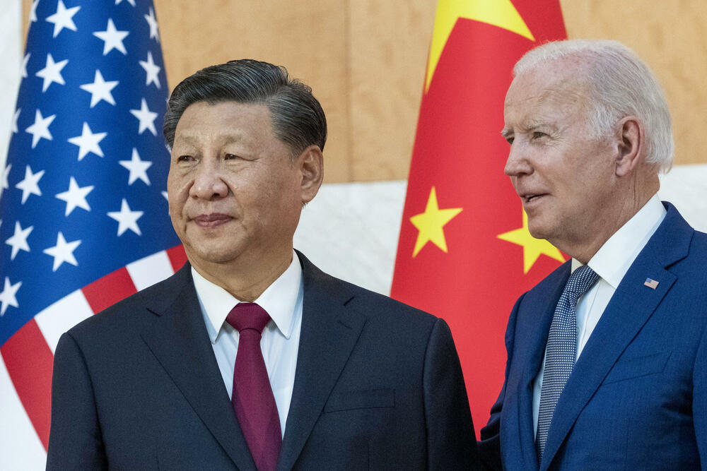 Lideri Kine i SAD na samitu G20 u novembru 2022.