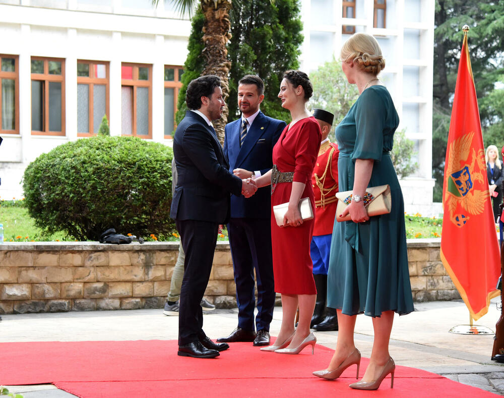 <p>Predsjednik Jakov Milatović sa suprugom Milenom večeras je u Vili Gorica priredio svečani prijem, kojem je prisustvovalo oko 700 zvanica. Pogledajte fotografije koje je zabilježio foto reporter "Vijesti" Luka Zeković.</p>