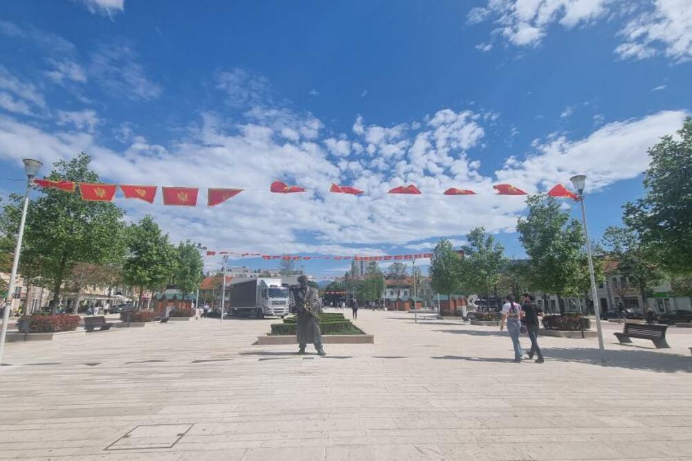 Sa nikšićkog trga, Foto: Čitalac Vijesti