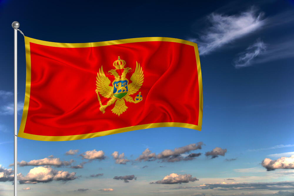 Državna zastava Crne Gore, Foto: Shutterstock