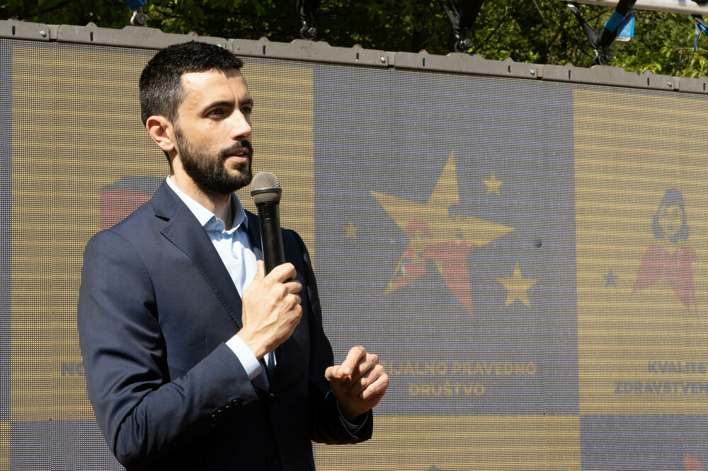 Živković u Bijelom Polju, Foto: Demokratska partija socijalista