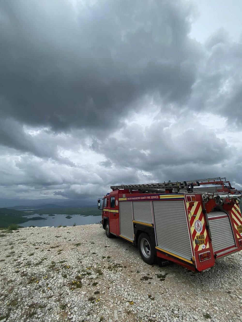 Vatrogasni kamion poklon