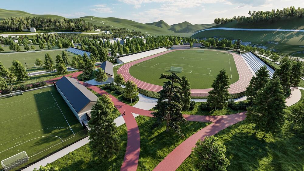 Projektovani izgled šetališta