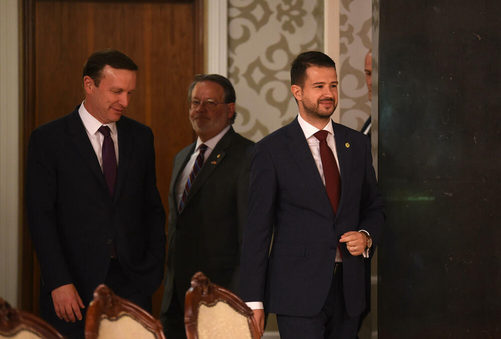 Milatović i američki senatori, Kris Marfi, Gari Piterson