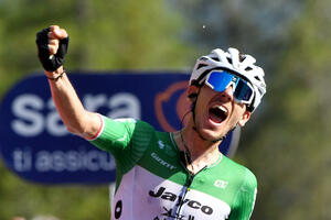 Giro: Zana celebrated in the 18th stage