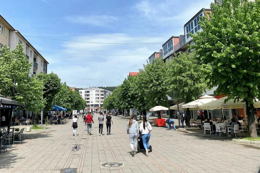 Berane, pješačka zona, Foto: D. Dedović
