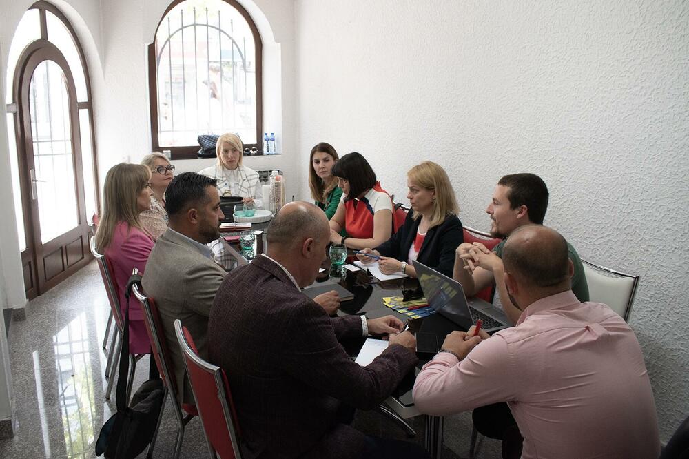 Sa sastanka liste “Da. Mi možemo za građansku Crnu Goru!“ sa predstavnicima OSCE/ODIHR, Foto: Da. Mi možemo za građansku Crnu Goru