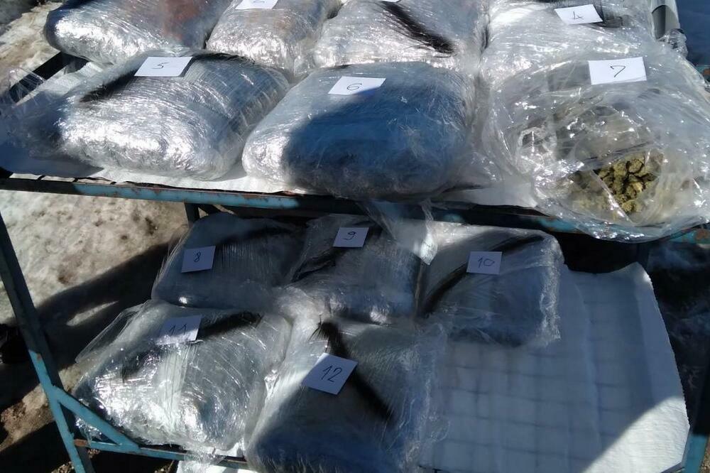 Droga koja je zaplijenjena u februaru, Foto: Uprava policije