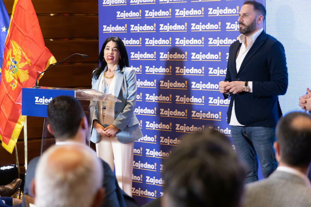 <p>Kako je saopšteno iz DPS, Živković je na tribini u Kotoru, kazao da se odlučuje „hoćemo li da gradimo ozbiljno, odgovorno društvo da zarađujemo i privređujemo a da ne pozajmljujemo“</p>