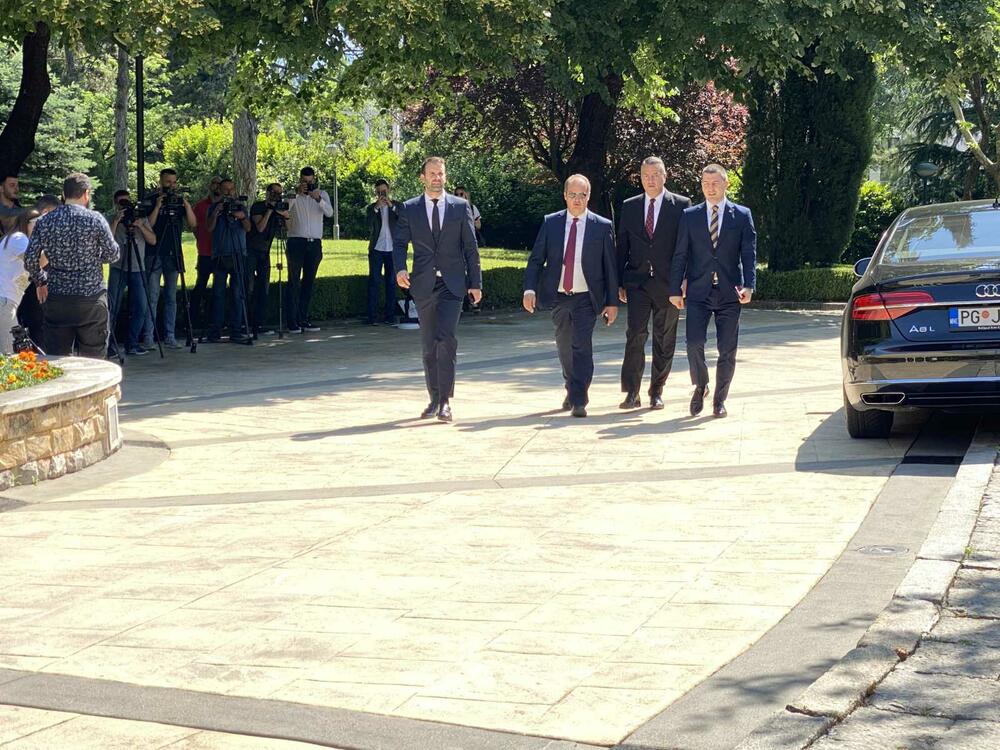 Spajić, Nimanbegu, Bečić i Vuksanović dolaze na sastanak