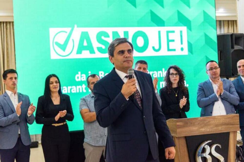 Ibrahimović u Tuzima, Foto: Bošnjačka stranka