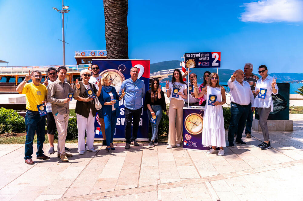 Sa skupa u Tivtu, Foto: HGI