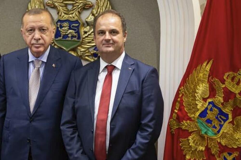 Erdogan i Nimanbegu, Foto: Nova demokratska snaga Forca