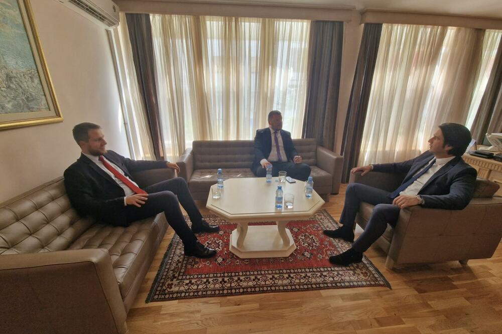 Sastanak Kovača, Koprivice i Vukovića, Foto: Privatna arhiva