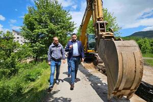 Kolašin: Počela rekonstrukcija Ulice Boška Rašovića