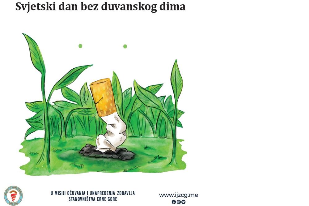 Svjetski dan bez duvanskog dima, Foto: Institut za javno zdravlje