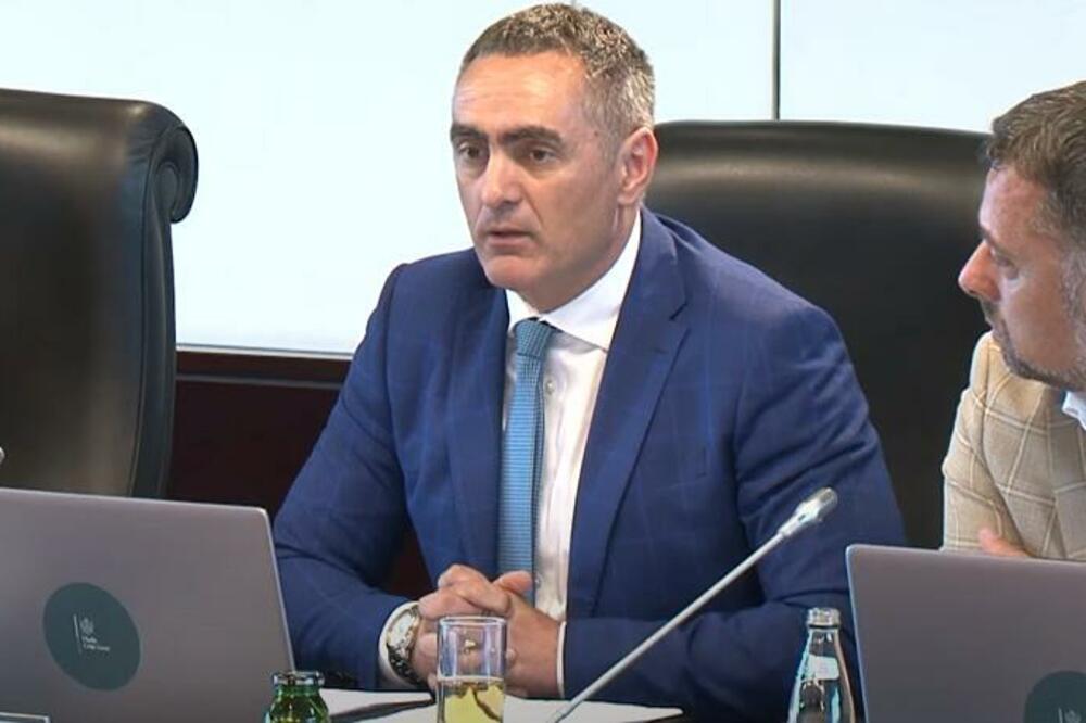 Damjanović na sjednici Vlade, Foto: Printscreen YouTube