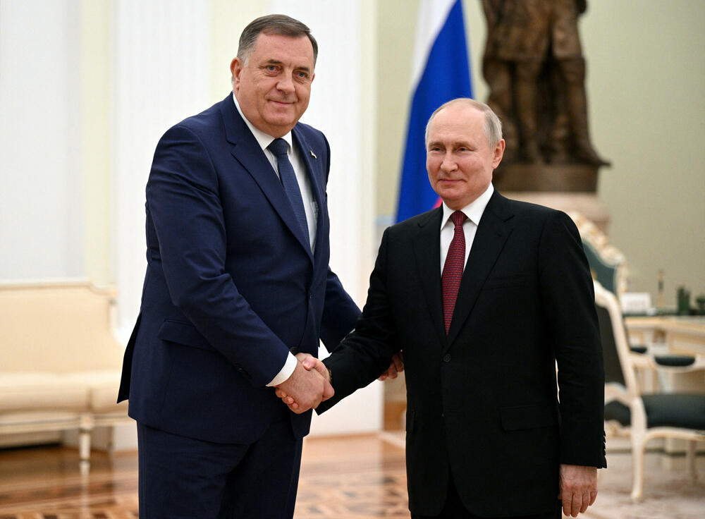 Dodik sa Putinom u Moskvi 23. maja