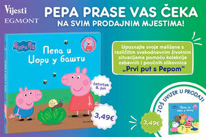 Jedanaesta knjiga iz kolekcije Prvi put sa Pepom u prodaji od...