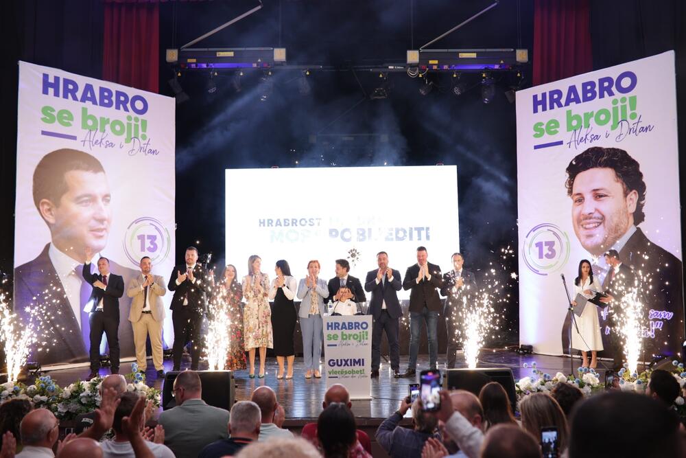 Dritan Abazović, Aleksa i Dritan - Hrabro se broji