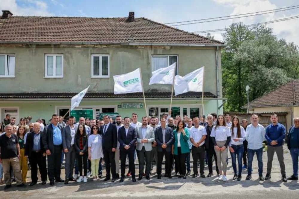 Predizborni skup Bošnjačke stranke u Petnjici, Foto: Bošnjačka stranka