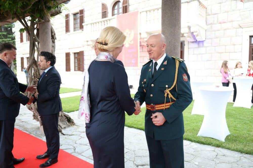 <p>Domaćini prijema bili su premijer Dritan Abazović i Ministar unutrašnjih poslova Filip Adžić</p>