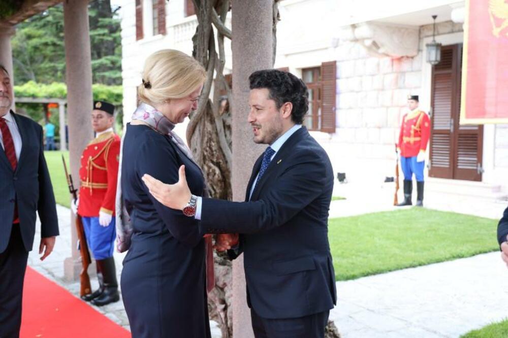 <p>Domaćini prijema bili su premijer Dritan Abazović i Ministar unutrašnjih poslova Filip Adžić</p>