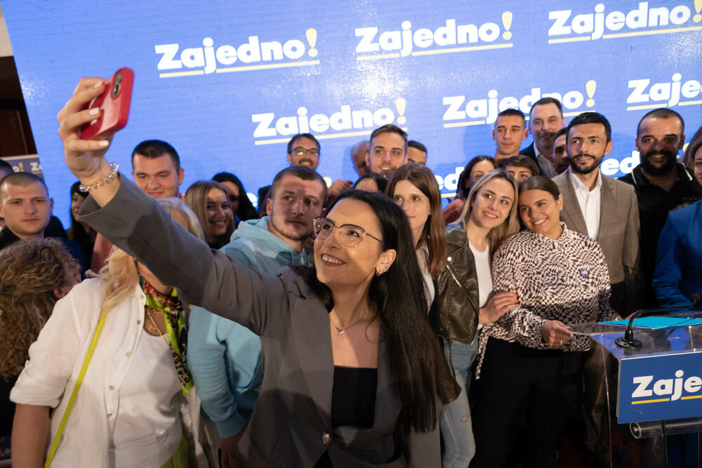 <p>“Uvjeren sam da su teška vremena za nama i da smo uspjeli u ove tri godine da sačuvamo temeljne crnogorske vrijednosti”, naveo je nosilac liste "Zajedno"</p>
