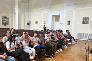 Young Roma visited secondary schools in Podgorica