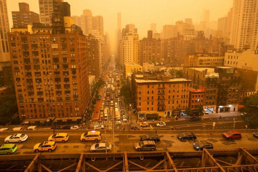 Tako je juče izgledao Njujork, Foto: Getty Images
