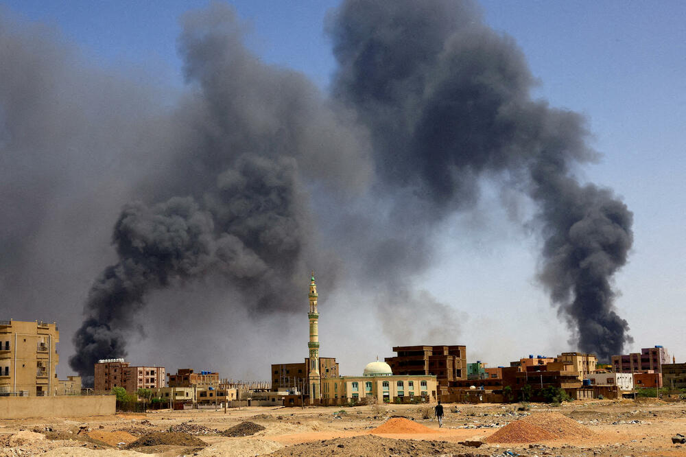 Vazdušni napadi u Kartumu, u maju ove godine, Foto: Reuters