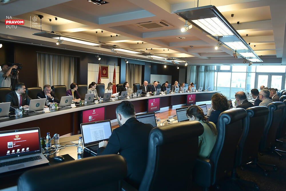 Sa sjednice, Foto: Vlada Crne Gore