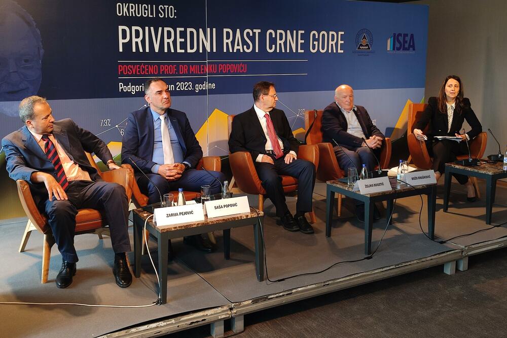 Okrugli sto Privredni rast Crne Gore, Foto: Univerzitet Mediteran