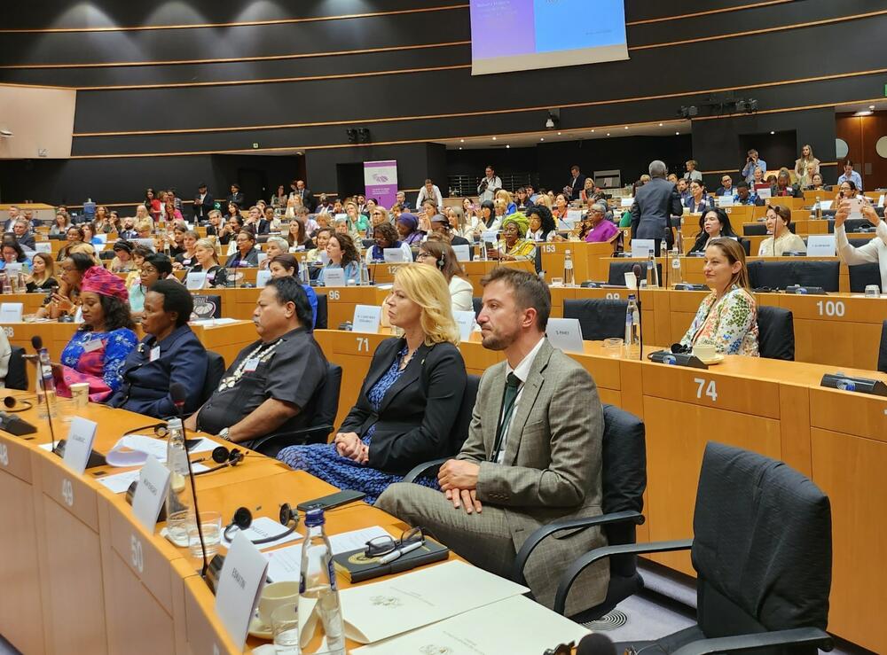 <p>Đurović je, govoreći na temu povećanja broja i uticaja žena u politici, istakla da u se Crnoj Gori, uprkos brojnim naporima koji se već decenijama ulažu u cilju stvaranja društva jednakih mogućnosti za sve, i dalje svjedoči snažnim rodno podijeljenim ulogama koje diktiraju patrijarhalni obrasci</p>