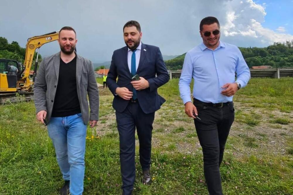 Ivanović, martinović i Bulatović, Foto: Opština Kolašin