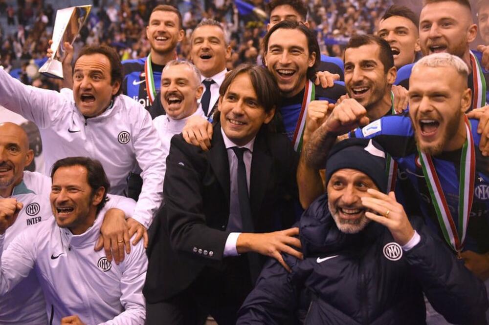 Simone Inzagi je ove sezone sa Interom osvojio Kup i Superkup Italije, Foto: Getty Images