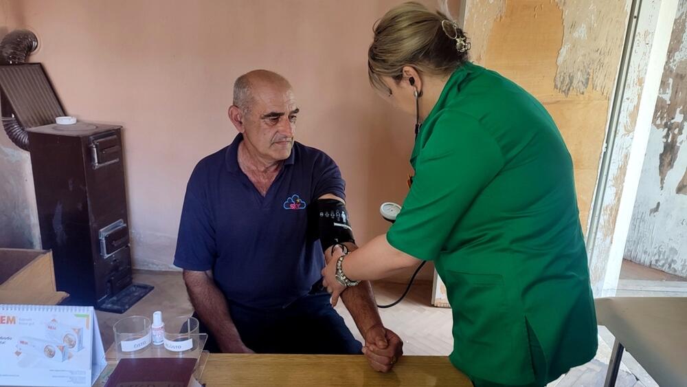 Radojica Ognjenović na pregledu