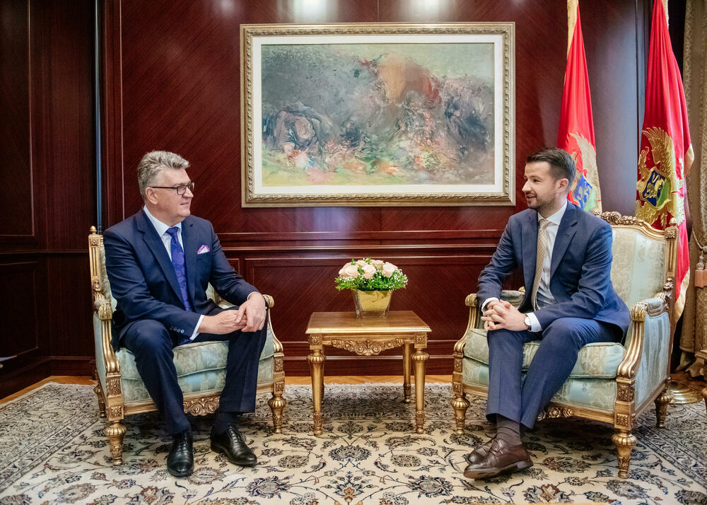 <p>"Crna Gora je posvećena multilateralnoj saradnji, želi da bude kredibilna članica NATO saveza, ubrza pristupanje Evropskoj uniji i bude promoter dobrosusjedskih odnosa“ poručio je Milatović</p>