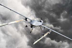 Rusija pogodila američki dron iznad Sirije