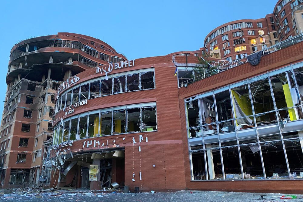 Pogođena zgrada u Odesi, Foto: Reuters