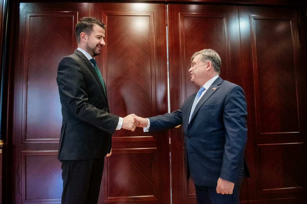 Milatović i Timonije, Foto: Služba za informisanje Predsjednika Crne Gore