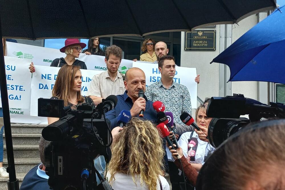 Sa protesta, Foto: Jovan Mrdak