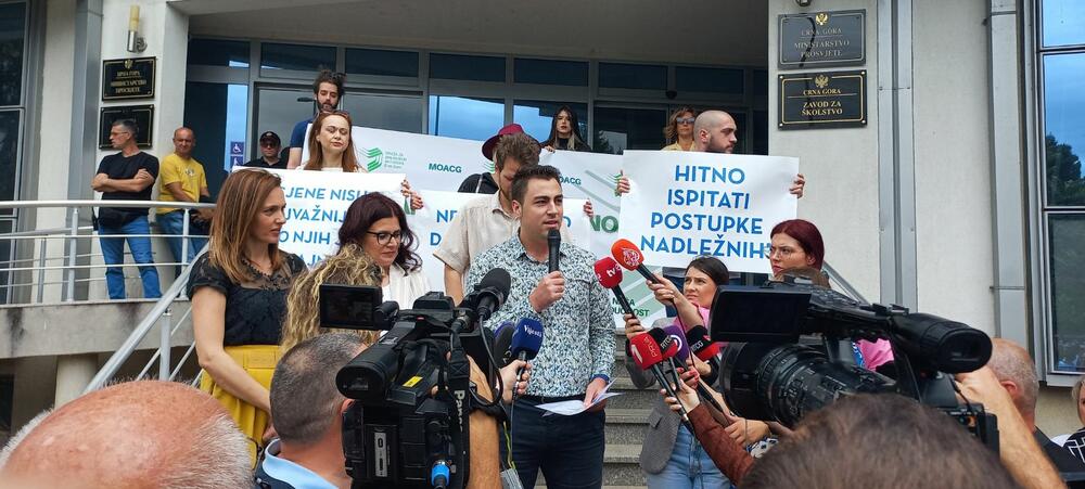 Protest zbog ocjenjivanja i vrednovanja maturskog ispita